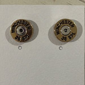 Winchester bullet earrings BNIP (ammo)